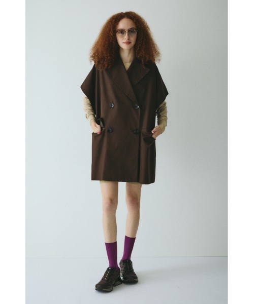 ヘリンドットサイ（HeRIN．CYE）/Over size gilet セール】Over size gilet オーバーサイズジレ（その他アウター