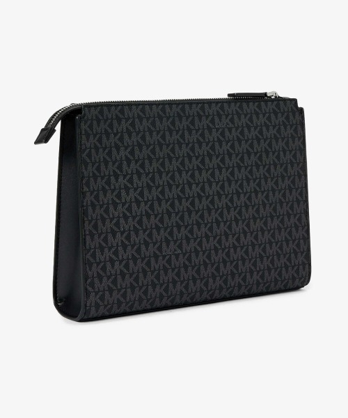 MICHAEL KORS(マイケルコース)の「COOPER ポーチ ラージ - MKシグネチャー(クラッチバッグ・メンズ・ブラック・FREE)」の4枚目の写真