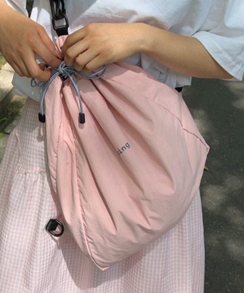 Per sist ence(パーシエンス)の「2WAYナップザック(バックパック/リュック・レディース・グレー/ピンク・ONE SIZE)」の20枚目の写真