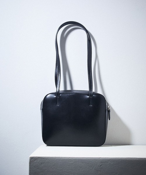 YAHKI（ヤーキ）の「(YAHKI)LONG HANDLE BOSTON（ボストンバッグ・レディース・ブラック/グリーン・ONE SIZE）」の6枚目の写真