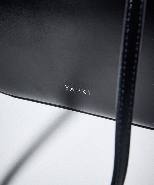 YAHKI（ヤーキ）の「(YAHKI)LONG HANDLE BOSTON（ボストンバッグ・レディース・ブラック/グリーン・ONE SIZE）」の7枚目の写真