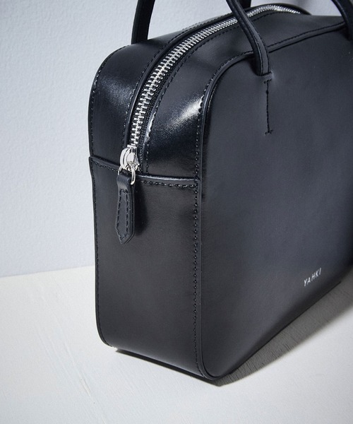 YAHKI（ヤーキ）の「(YAHKI)LONG HANDLE BOSTON（ボストンバッグ・レディース・ブラック/グリーン・ONE SIZE）」の8枚目の写真