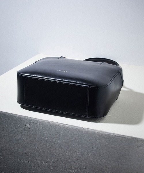 YAHKI（ヤーキ）の「(YAHKI)LONG HANDLE BOSTON（ボストンバッグ・レディース・ブラック/グリーン・ONE SIZE）」の10枚目の写真