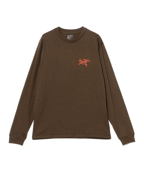 ARC'TERYX(アークテリクス)の「ARC’TERYX / Kragg SL Cotton Bird Tile LS(Tシャツ/カットソー・メンズ・ブラウン/ブラック/グリーン系その他5・LARGE/MEDIUM/X-LARGE)」の3枚目の写真