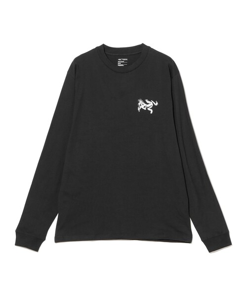 ARC'TERYX(アークテリクス)の「ARC’TERYX / Kragg SL Cotton Bird Tile LS(Tシャツ/カットソー・メンズ・ブラウン/ブラック/グリーン系その他5・LARGE/MEDIUM/X-LARGE)」の2枚目の写真