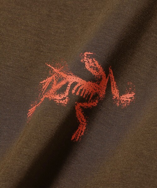 ARC'TERYX(アークテリクス)の「ARC’TERYX / Kragg SL Cotton Bird Tile LS(Tシャツ/カットソー・メンズ・ブラウン/ブラック/グリーン系その他5・LARGE/MEDIUM/X-LARGE)」の9枚目の写真