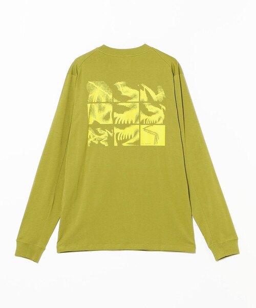 ARC'TERYX(アークテリクス)の「ARC’TERYX / Kragg SL Cotton Bird Tile LS(Tシャツ/カットソー・メンズ・ブラウン/ブラック/グリーン系その他5・LARGE/MEDIUM/X-LARGE)」の13枚目の写真