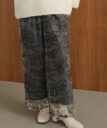 Bou Jeloud | フラワーチュールモチーフパンツ(その他パンツ)