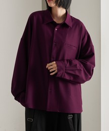 cussil | 【cussil/クシル】ヘビードレープルーズシルエットレギュラー長袖シャツ(シャツ/ブラウス)
