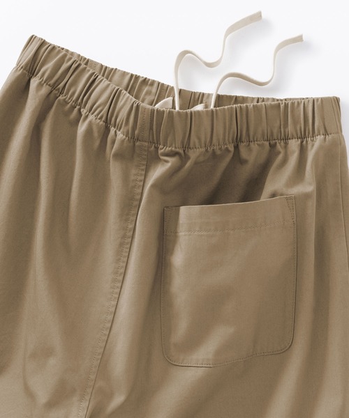 無印良品（ムジルシリョウヒン）の「婦人　洗いざらし　コットンイージーテーパードパンツ（その他パンツ・レディース・ベージュ/カーキ系/ブラック・S/M/L/XL/XXL/XS）」の13枚目の写真
