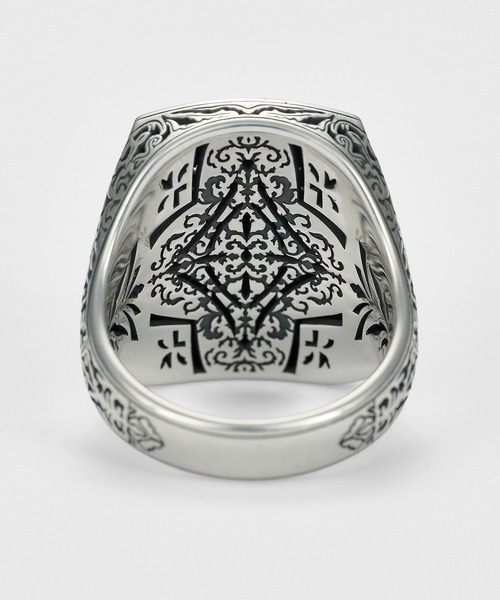 ♥︎ アガット 透かしデザイン 13号シルバーリング シルバーリング