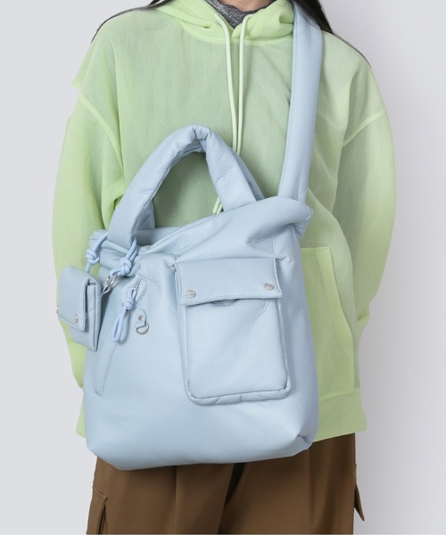 CONTROL FREAK / CTFK（コントロールフリーク）の「CONTROL FREAK(コントロールフリーク)Paddedトート（トートバッグ・レディース・ブラウン/ブラック/サックスブルー・FREE）」の3枚目の写真