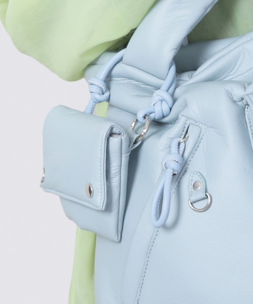 CONTROL FREAK / CTFK（コントロールフリーク）の「CONTROL FREAK(コントロールフリーク)Paddedトート（トートバッグ・レディース・ブラウン/ブラック/サックスブルー・FREE）」の9枚目の写真