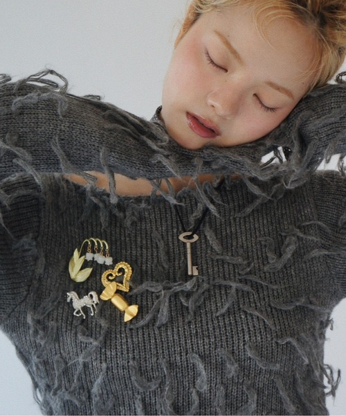 select 】vintage like brooch set / ブローチセット 'lily of the