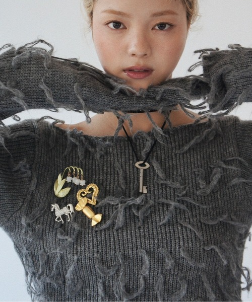 select 】vintage like brooch set / ブローチセット 'lily of the