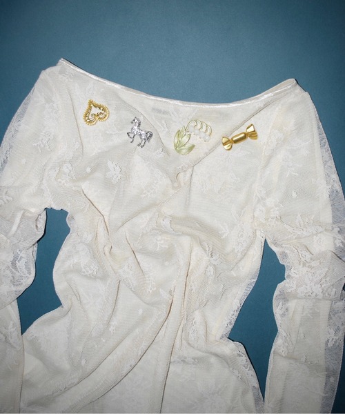 musubore（ムスボレ）の「【 select 】vintage like brooch set / ブローチセット‘‘lily of the valley’’（ブローチ/コサージュ・レディース・ゴールド・FREE）」の22枚目の写真