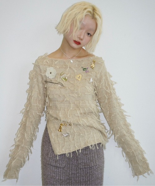 select 】vintage like brooch set / ブローチセット 'lily of the