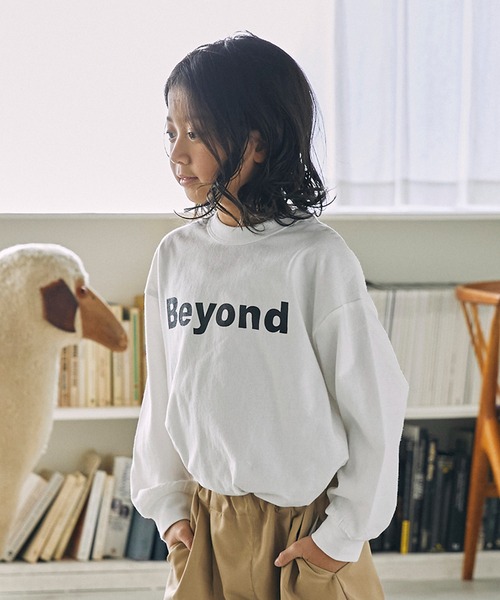 GENERATOR（ジェネレーター）の「ジェネレーター Beyond L/S Tシャツ（Tシャツ/カットソー・キッズ・ブラック/ベージュ系その他/ホワイト・XL/L）」の1枚目の写真