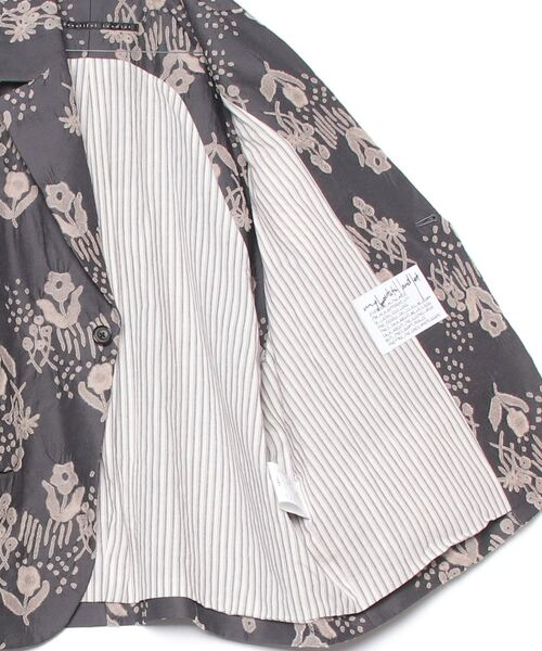 my beautiful landlet】 ORIGINAL FLOWER JACQUARD JACKET（テーラード
