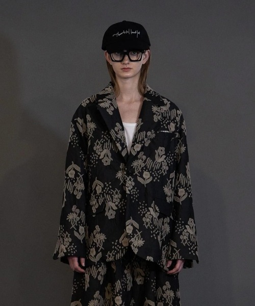 My Beautiful Landlet ジャケット my beautiful landlet】 ORIGINAL FLOWER JACQUARD JACKET（テーラード