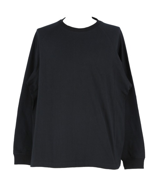 coca(coca)(コカ)の「ラグラン長袖Tシャツ(Tシャツ/カットソー・メンズ・ライトグレー/ホワイト/ブラック・M/L/XL)」の6枚目の写真