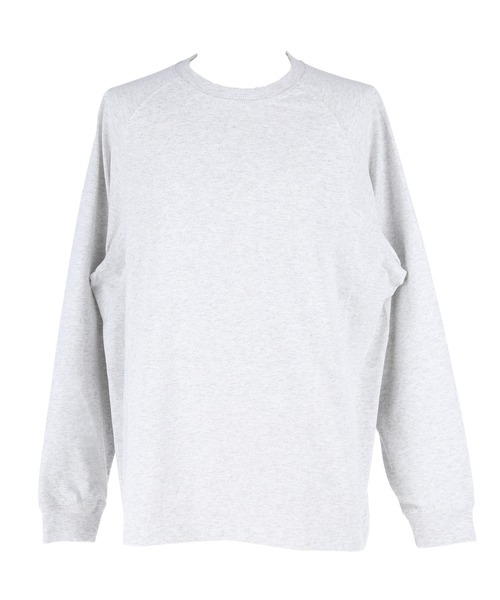 coca(coca)(コカ)の「ラグラン長袖Tシャツ(Tシャツ/カットソー・メンズ・ライトグレー/ホワイト/ブラック・M/L/XL)」の7枚目の写真