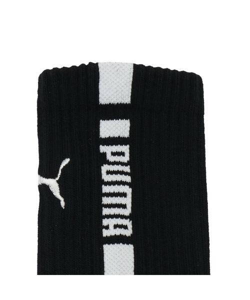 PUMA（プーマ）の「PUMA プーマ ユニセックス バスケットボール ソックス 2（ソックス/靴下・メンズ・ホワイト/ブラック・23.0cm/27.0cm/25.0cm）」の3枚目の写真
