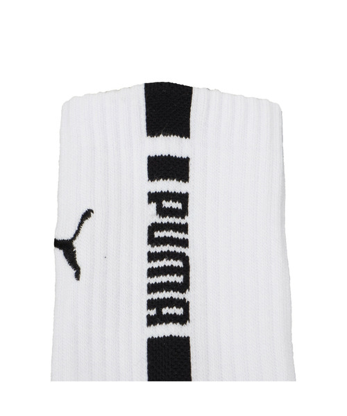 PUMA（プーマ）の「PUMA プーマ ユニセックス バスケットボール ソックス 2（ソックス/靴下・メンズ・ホワイト/ブラック・23.0cm/27.0cm/25.0cm）」の4枚目の写真