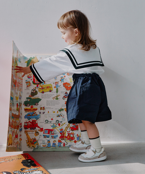 IENA ENFANT(イエナアンファン)の「《追加》エトワールチノキュロット(その他パンツ・レディース・ホワイト/ベージュ/ネイビー・X-LARGE/LARGE/MEDIUM/SMALL)」の6枚目の写真