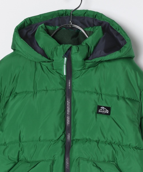 BAYFLOW（ベイフロー）の「[選べるサイズ展開!160cmまで♪]エアサーマルフードジャケット(KIDS)（ダウンジャケット/コート・キッズ・パープル/ブラック/ブルー/ミント/グリーン/ライトグレー・110cm/130cm/160cm/150cm/140cm/120cm）」の10枚目の写真