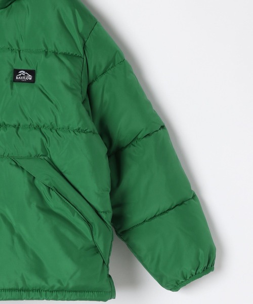 BAYFLOW（ベイフロー）の「[選べるサイズ展開!160cmまで♪]エアサーマルフードジャケット(KIDS)（ダウンジャケット/コート・キッズ・パープル/ブラック/ブルー/ミント/グリーン/ライトグレー・110cm/130cm/160cm/150cm/140cm/120cm）」の11枚目の写真