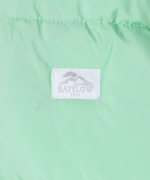 BAYFLOW（ベイフロー）の「[選べるサイズ展開!160cmまで♪]エアサーマルフードジャケット(KIDS)（ダウンジャケット/コート・キッズ・パープル/ブラック/ブルー/ミント/グリーン/ライトグレー・110cm/130cm/160cm/150cm/140cm/120cm）」の21枚目の写真