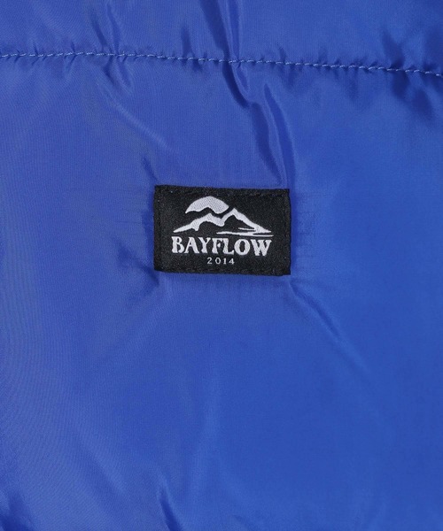 BAYFLOW（ベイフロー）の「[選べるサイズ展開!160cmまで♪]エアサーマルフードジャケット(KIDS)（ダウンジャケット/コート・キッズ・パープル/ブラック/ブルー/ミント/グリーン/ライトグレー・110cm/130cm/160cm/150cm/140cm/120cm）」の22枚目の写真