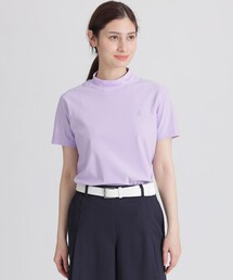 Paul Stuart（ポールスチュアート）の「【GOLF】半袖モックネックＴシャツ（ゴルフグッズ）」