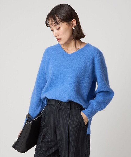 green label relaxing(美品) FOXブレンド ニット green label relaxing（グリーンレーベルリラクシング） ニット