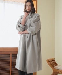 Flolia（フロリア）の「2WAY スタンドカラー トレンチコート ロング丈 アウター ロングコート（チェスターコート）」