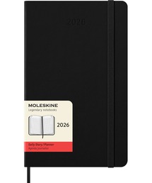 MOLESKINE(XL)2026N 1n܂ 12   fC[_CA[ [WTCY (13cm×c21cm) n[hJo[ ubN(蒠/)