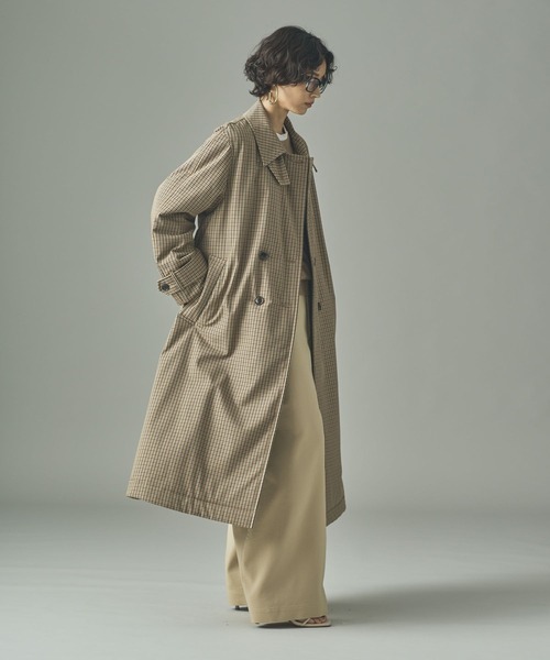 Curensology(カレンソロジー)/ガンクラブチェックコート（チェスター