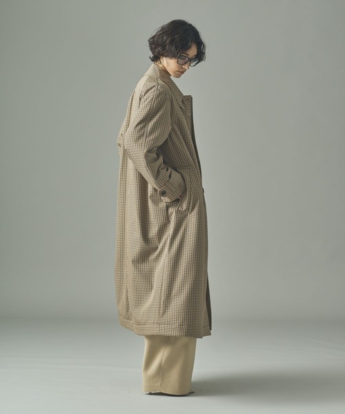Curensology(カレンソロジー)/ガンクラブチェックコート（チェスター