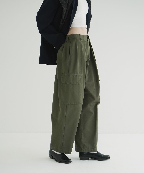 クラネ正規品❗️新品紙タグ付き⭐️J/W COCCON TUCK PANTSパンツ SALE】CLANE(クラネ) J/W COCCON TUCK PANTS - COLDBECK ONLINE