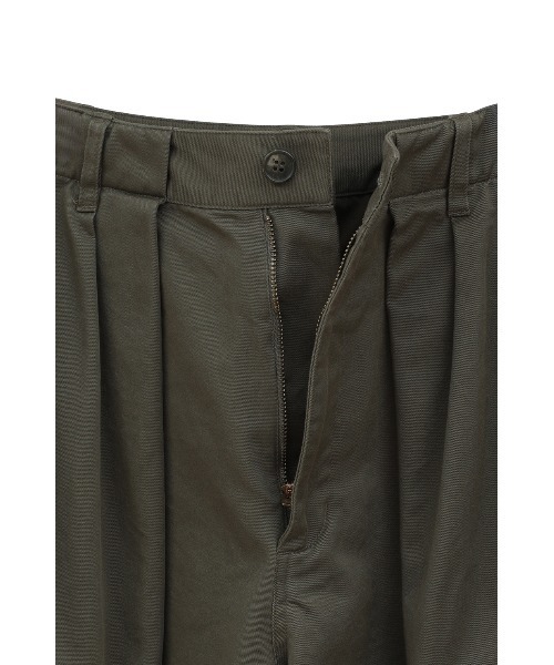 パンツ WIDE TUCK WORK PANTS WIDE TUCK WORK PANTS（カーゴパンツ）｜CLANE（クラネ）の