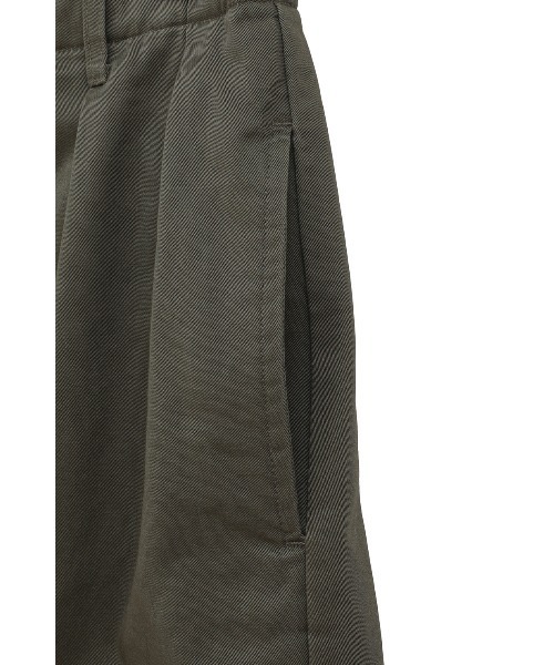 パンツ WIDE TUCK WORK PANTS CLANE - ワイドタックワークパンツ - WIDE TUCK WORK PANTS