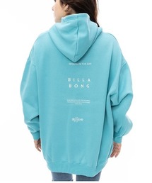 【BILLABONG/ビラボン】24AW BIG LOOSE PARKA/バックプリントプルオーバーパーカー