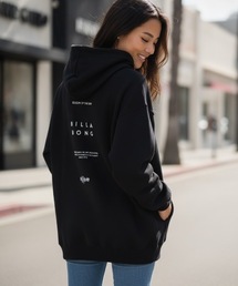 【BILLABONG/ビラボン】24AW BIG LOOSE PARKA/バックプリントプルオーバーパーカー