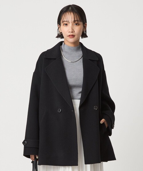 size SHORTあり］リバー テーラード ミドルコート（その他アウター