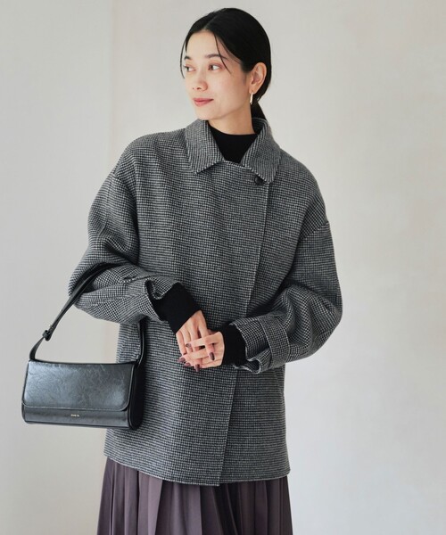 セール】［size SHORTあり］リバー テーラード ミドルコート（その他