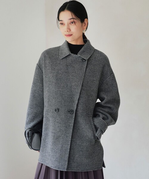 size SHORTあり］リバー テーラード ミドルコート（その他アウター