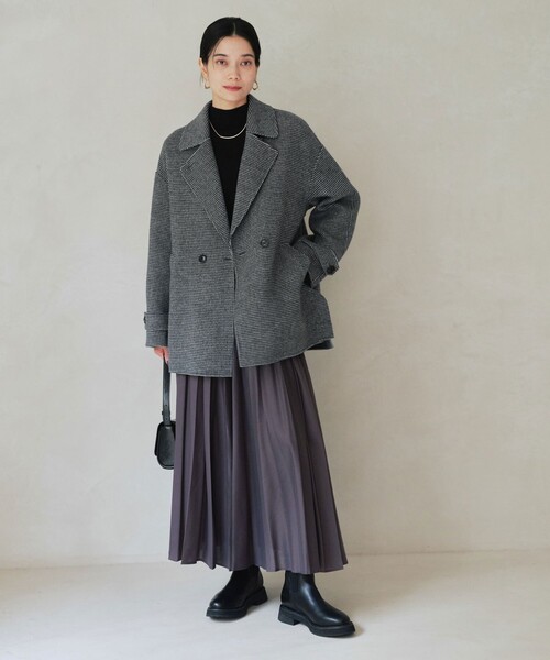 セール】［size SHORTあり］リバー テーラード ミドルコート（その他