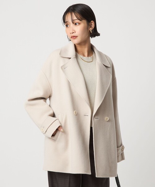 セール】［size SHORTあり］リバー テーラード ミドルコート（その他