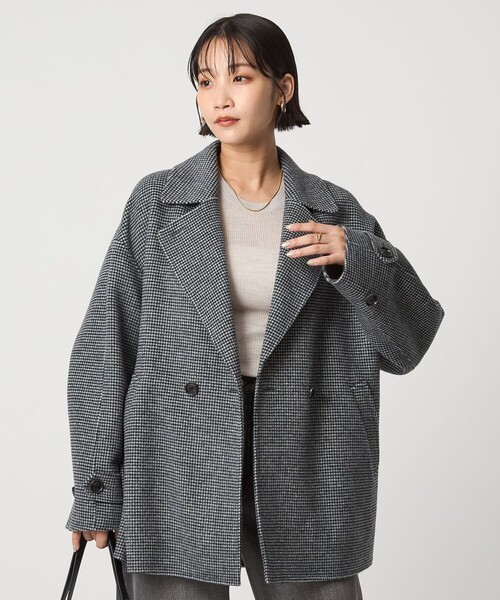 size SHORTあり］リバー テーラード ミドルコート（その他アウター